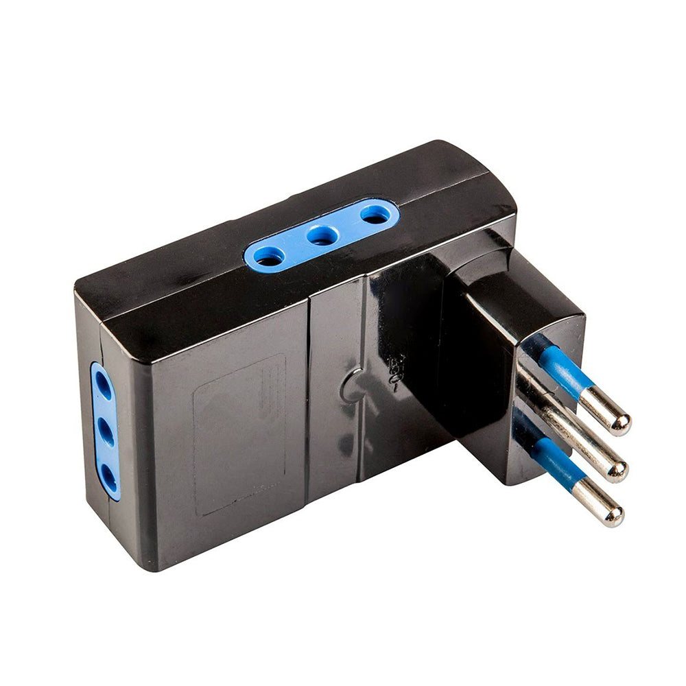 Adattatore Triplo SSP S10-P10A 2P+T N, Polypool Adattatore Triplo SSP S10-P10A 2P+T N, Polypool